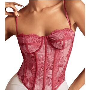 Lace Bustier corset size L